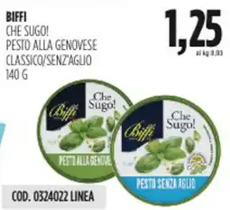 Carico Cash & Carry Biffi che sugo! pesto alla genovese classico/senz'aglio offerta