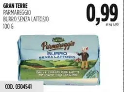Carico Cash & Carry Gran terre parmareggio burro senza lattosio offerta