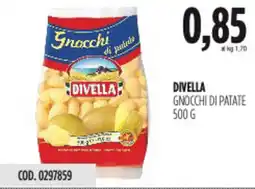 Carico Cash & Carry Divella gnocchi di patate offerta