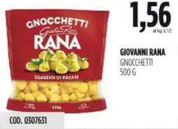 Carico Cash & Carry Giovanni rana gnocchetti offerta