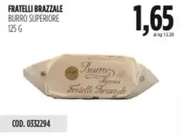 Carico Cash & Carry Fratelli brazzale burro superiore offerta
