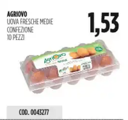 Carico Cash & Carry Agriovo uova fresche medie confezione 10 pezzi offerta