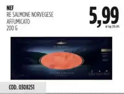 Carico Cash & Carry Nef re salmone norvegese affumicato offerta