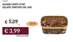 Prezzemolo e Vitale Algida carte d'or gelato tartufo offerta