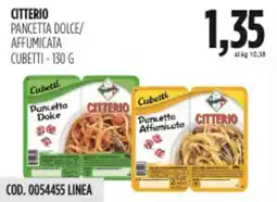 Carico Cash & Carry Citterio pancetta dolce/ affumicata cubetti offerta