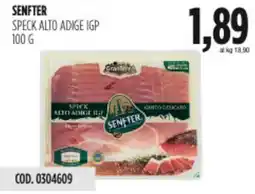 Carico Cash & Carry Senfter speck alto adige IGP offerta