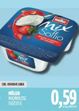 Carico Cash & Carry Müller mix/mousse offerta