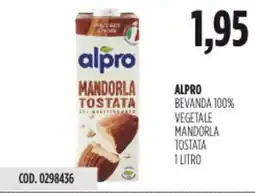 Carico Cash & Carry Alpro bevanda 100% vegetale mandorla tostata offerta