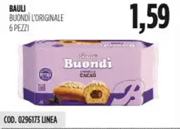 Carico Cash & Carry Bauli buondì l'originale 6 pezzi offerta