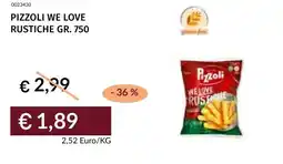 Prezzemolo e Vitale Pizzoli we love rustiche offerta