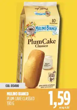 Carico Cash & Carry Mulino bianco plum cake classico offerta