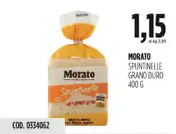 Carico Cash & Carry Morato spuntinelle grano duro offerta