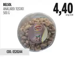 Carico Cash & Carry Belsol anacardi tostati offerta