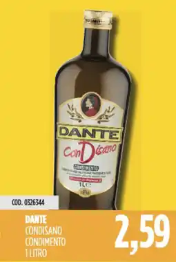 Carico Cash & Carry Dante condisano condimento offerta