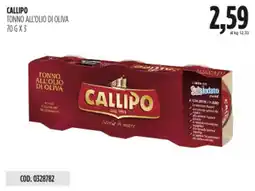 Carico Cash & Carry Callipo tonno all'olio di oliva offerta