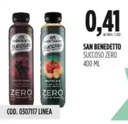 Carico Cash & Carry San benedetto succoso zero offerta