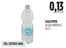 Carico Cash & Carry Lilia/sveva acqua minerale offerta
