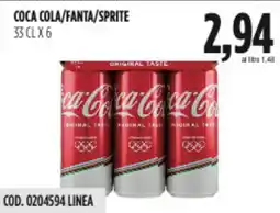 Carico Cash & Carry Coca cola/fanta/sprite offerta