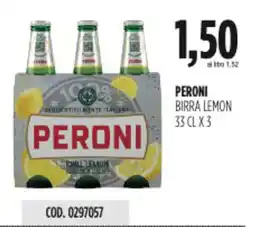 Carico Cash & Carry Peroni birra lemon offerta