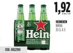 Carico Cash & Carry Heineken birra offerta