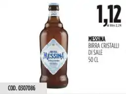 Carico Cash & Carry Messina birra cristalli di sale offerta