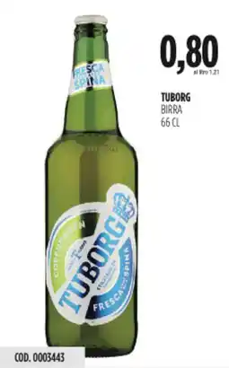 Carico Cash & Carry Tuborg birra offerta