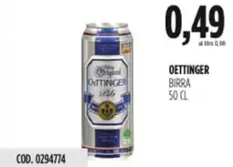 Carico Cash & Carry Oettinger birra offerta