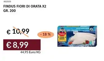 Prezzemolo e Vitale Findus fiori di orata offerta
