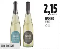 Carico Cash & Carry Maschio vino offerta