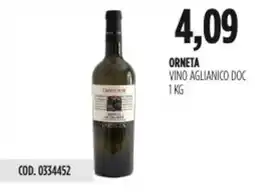 Carico Cash & Carry Orneta vino aglianico DOC offerta