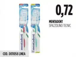 Carico Cash & Carry Mentadent spazzolino tecnic offerta