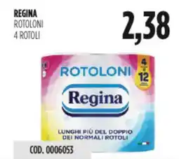 Carico Cash & Carry Regina rotoloni 4 rotoli offerta