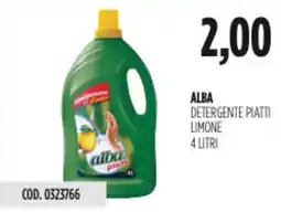 Carico Cash & Carry Alba detergente piatti limone offerta