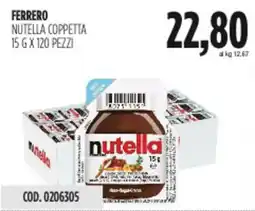 Carico Cash & Carry Ferrero nutella coppetta offerta