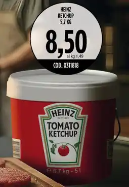 Carico Cash & Carry Heinz ketchup offerta