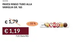 Prezzemolo e Vitale Pavesi ringo tubo alla vaniglia offerta