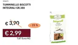 Prezzemolo e Vitale Tumminello biscotti integrali offerta