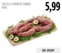 Carico Cash & Carry Salsiccia a punta di coltello offerta