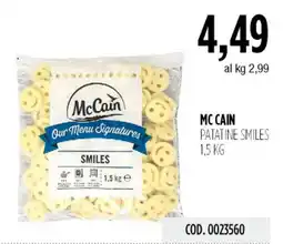 Carico Cash & Carry Mc cain patatine smiles offerta