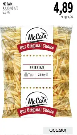Carico Cash & Carry Mc cain julienne 6/6 offerta