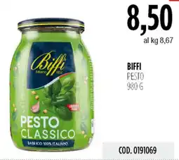 Carico Cash & Carry Biffi pesto offerta