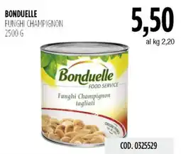 Carico Cash & Carry Bonduelle funghi champignon offerta