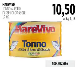 Carico Cash & Carry Marevivo tonno all'olio di semi di girasole offerta