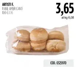 Carico Cash & Carry Artisti f. pane americano offerta
