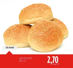 Carico Cash & Carry Bun con sesamo offerta