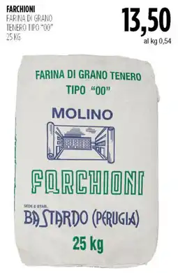 Carico Cash & Carry Farchioni farina di grano tenero tipo "00" offerta