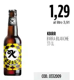 Carico Cash & Carry Kbirr birra blanche offerta