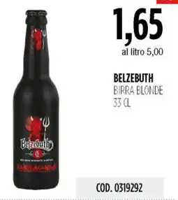 Carico Cash & Carry Belzebuth birra blonde offerta