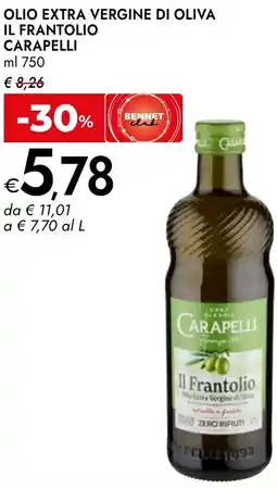 Bennet Olio extra vergine di oliva il frantolio CARAPELLI offerta