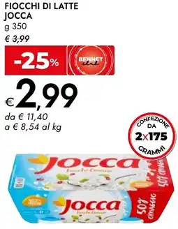Bennet Fiocchi di latte ЈОССА offerta